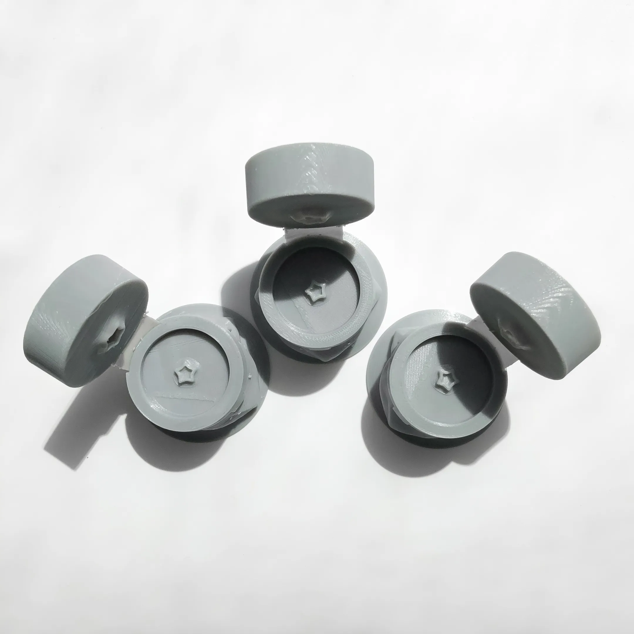 Gray PLA FDM print